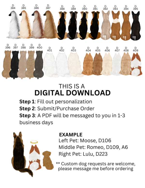 Custom Pet Loss Print (Digital Download) - Image 10