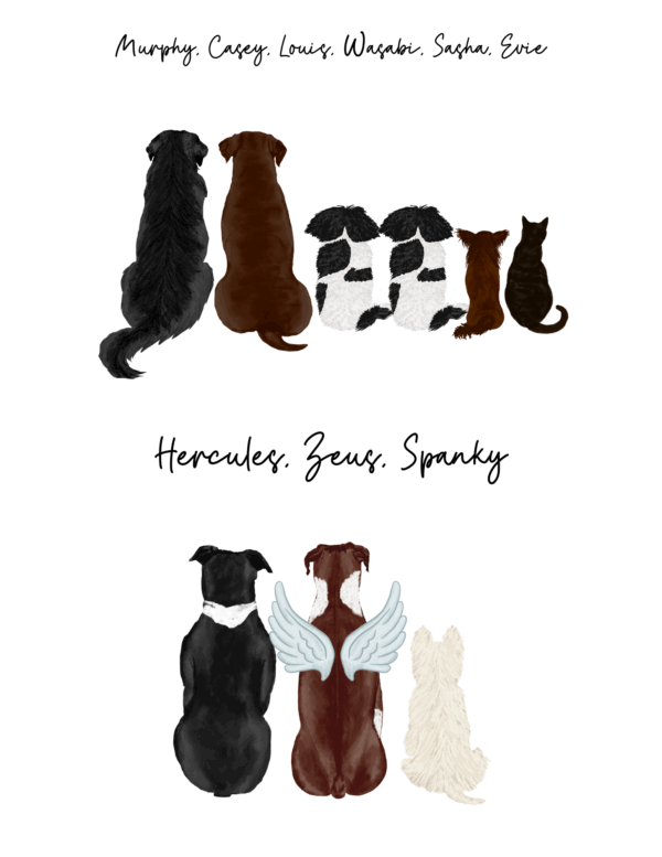 Custom Pet Loss Print (Digital Download) - Image 4