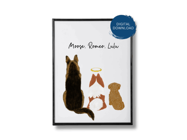 Custom Pet Loss Print (Digital Download)